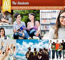 10张高清的校园学生图片：The Students,10 x UHQ JPEG